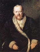 Vasily Perov Portrait of the Writer Alexander Ostrovsky oil painting